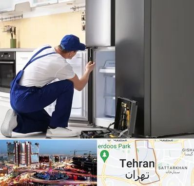 سرویس یخچال در صادقیه 