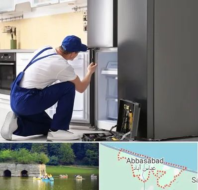 سرویس یخچال در عباس آباد