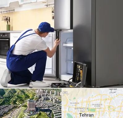 سرویس یخچال در شمال تهران 