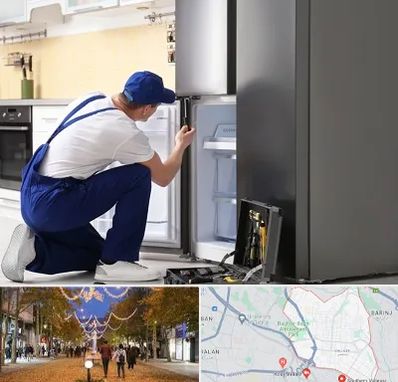 سرویس یخچال در ولیعصر ارومیه