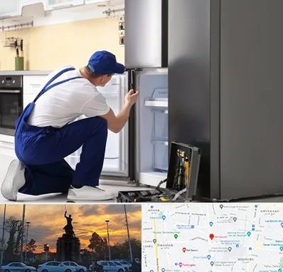 سرویس یخچال در میدان حر