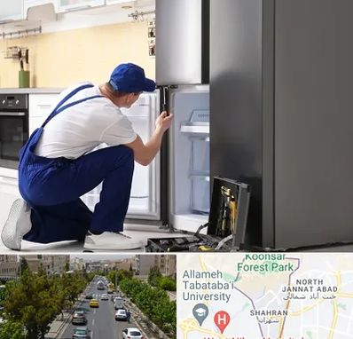 سرویس یخچال در شهران 