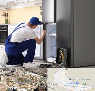 سرویس یخچال در پرند