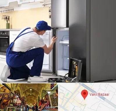 سرویس یخچال در بازار وکیل شیراز