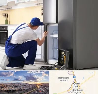 سرویس یخچال در قم