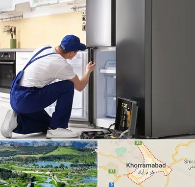سرویس یخچال در خرم آباد