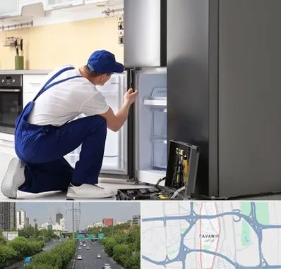 سرویس یخچال در توانیر