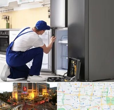 سرویس یخچال در جنت آباد تهران 