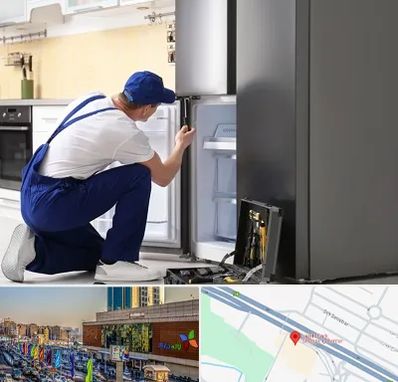 سرویس یخچال در لاله پارک تبریز