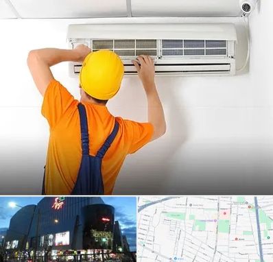 سرویس کولر گازی در بلوار اباذر