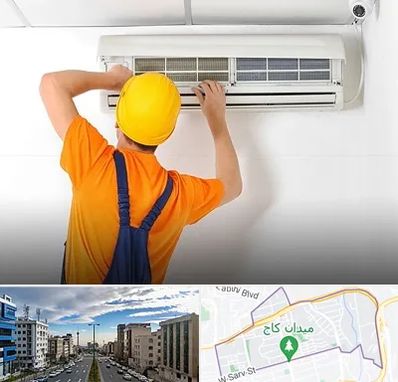 سرویس کولر گازی در سعادت آباد 