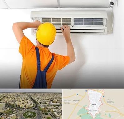 سرویس کولر گازی در قزوین