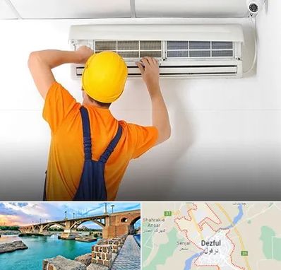 سرویس کولر گازی در دزفول