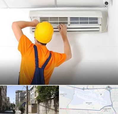 سرویس کولر گازی در مهرآباد