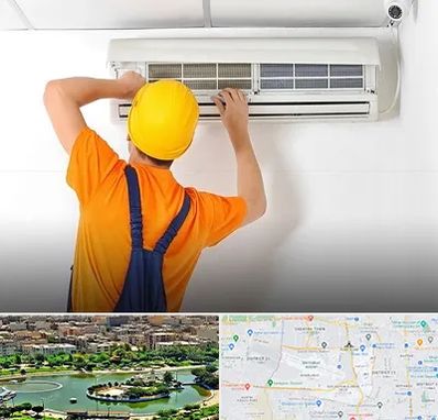 سرویس کولر گازی در منطقه 9 تهران