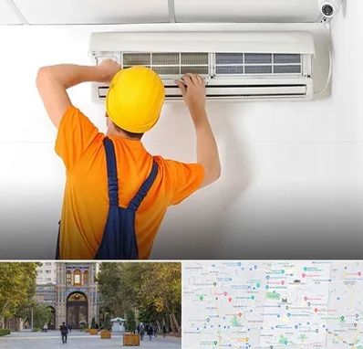 سرویس کولر گازی در منطقه 12 تهران