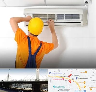 سرویس کولر گازی در پارک وی 