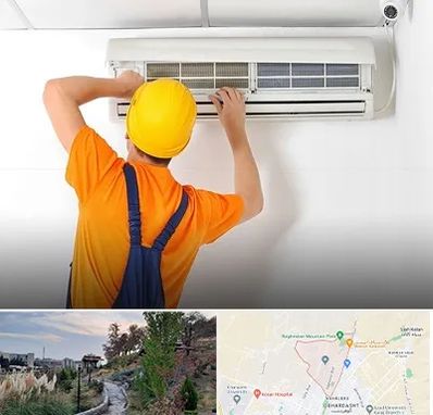 سرویس کولر گازی در باغستان کرج