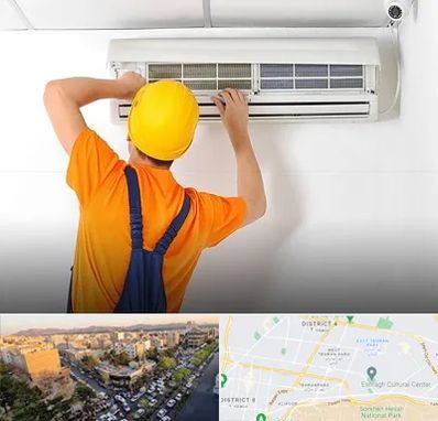 سرویس کولر گازی در تهرانپارس 