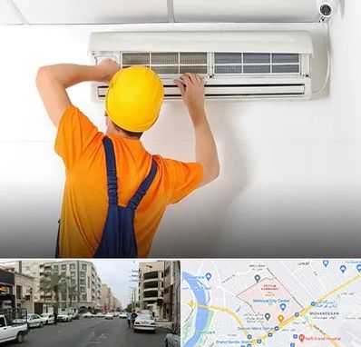 سرویس کولر گازی در زیتون کارمندی اهواز