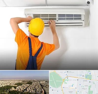 سرویس کولر گازی در نازی آباد