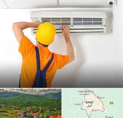 سرویس کولر گازی در آمل