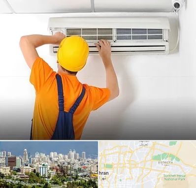 سرویس کولر گازی در شرق تهران 