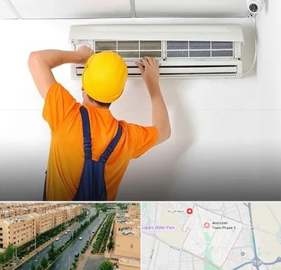 سرویس کولر گازی در فاز سه اندیشه
