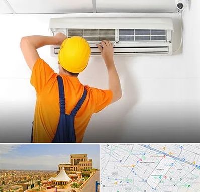 سرویس کولر گازی در هاشمیه مشهد