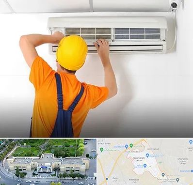 سرویس کولر گازی در نسیم شهر