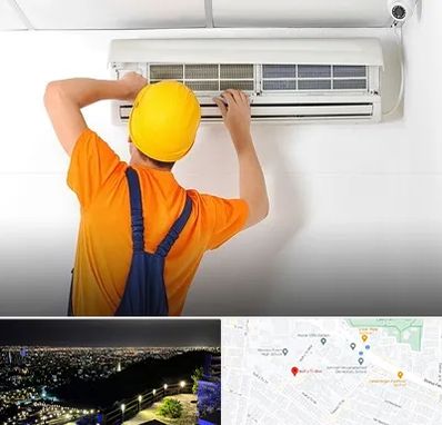 سرویس کولر گازی در هفت تیر مشهد