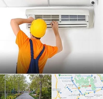 سرویس کولر گازی در قدوسی غربی شیراز