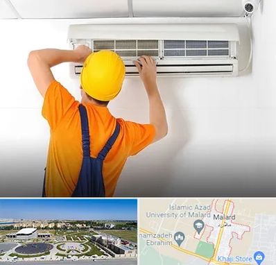 سرویس کولر گازی در ملارد