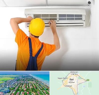 سرویس کولر گازی در ساری