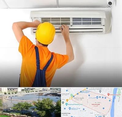 سرویس کولر گازی در گلستان اهواز