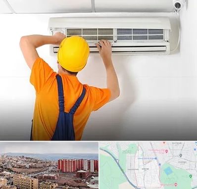 سرویس کولر گازی در سهند تبریز