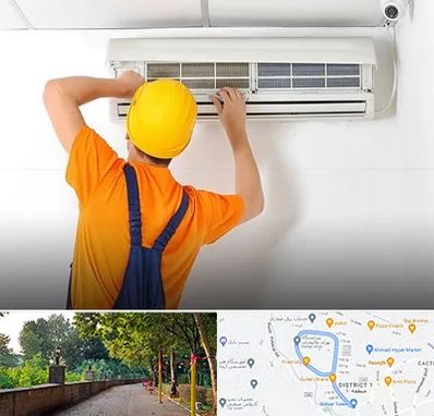 سرویس کولر گازی در فلکه گاز رشت