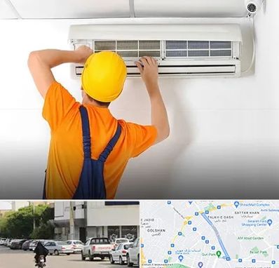 سرویس کولر گازی در قدوسی شرقی شیراز