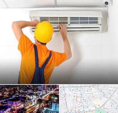 سرویس کولر گازی در منظریه رشت