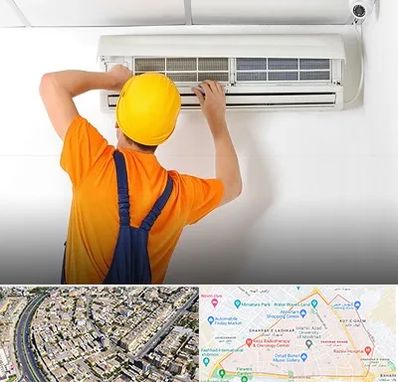 سرویس کولر گازی در شهرک غرب مشهد