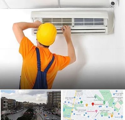 سرویس کولر گازی در بلوار فردوسی مشهد