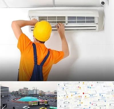 سرویس کولر گازی در میدان انقلاب