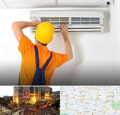 سرویس کولر گازی در جنت آباد تهران 