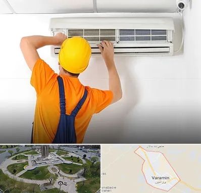 سرویس کولر گازی در ورامین