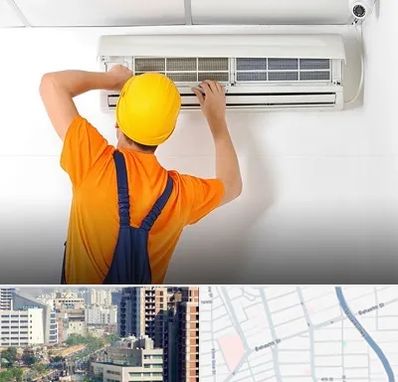 سرویس کولر گازی در خیابان بهشتی