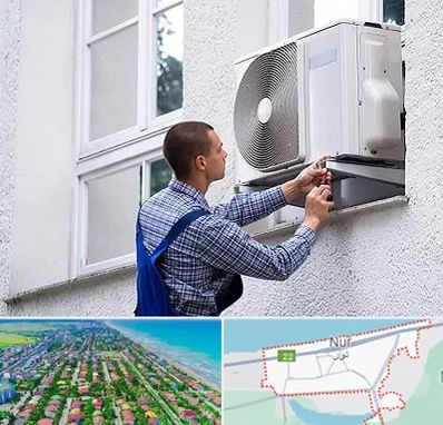 سرویس کولر آبی در نور