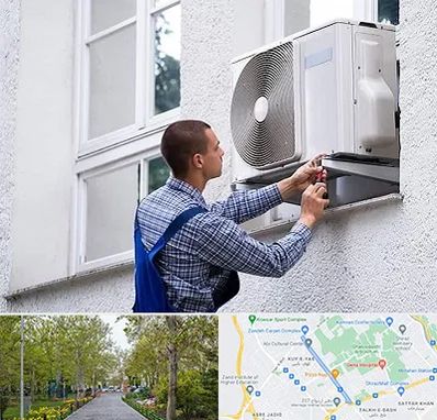 سرویس کولر آبی در قدوسی غربی شیراز