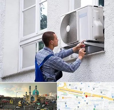 سرویس کولر آبی در رسالت