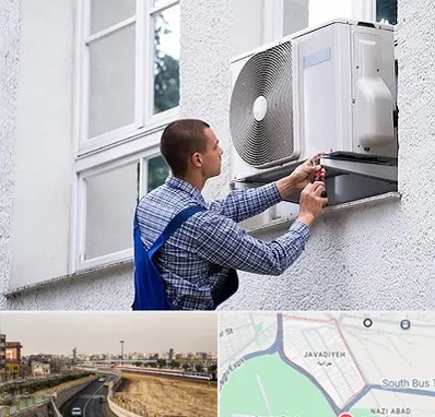 سرویس کولر آبی در جوادیه