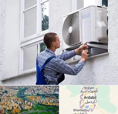 سرویس کولر آبی در اردبیل